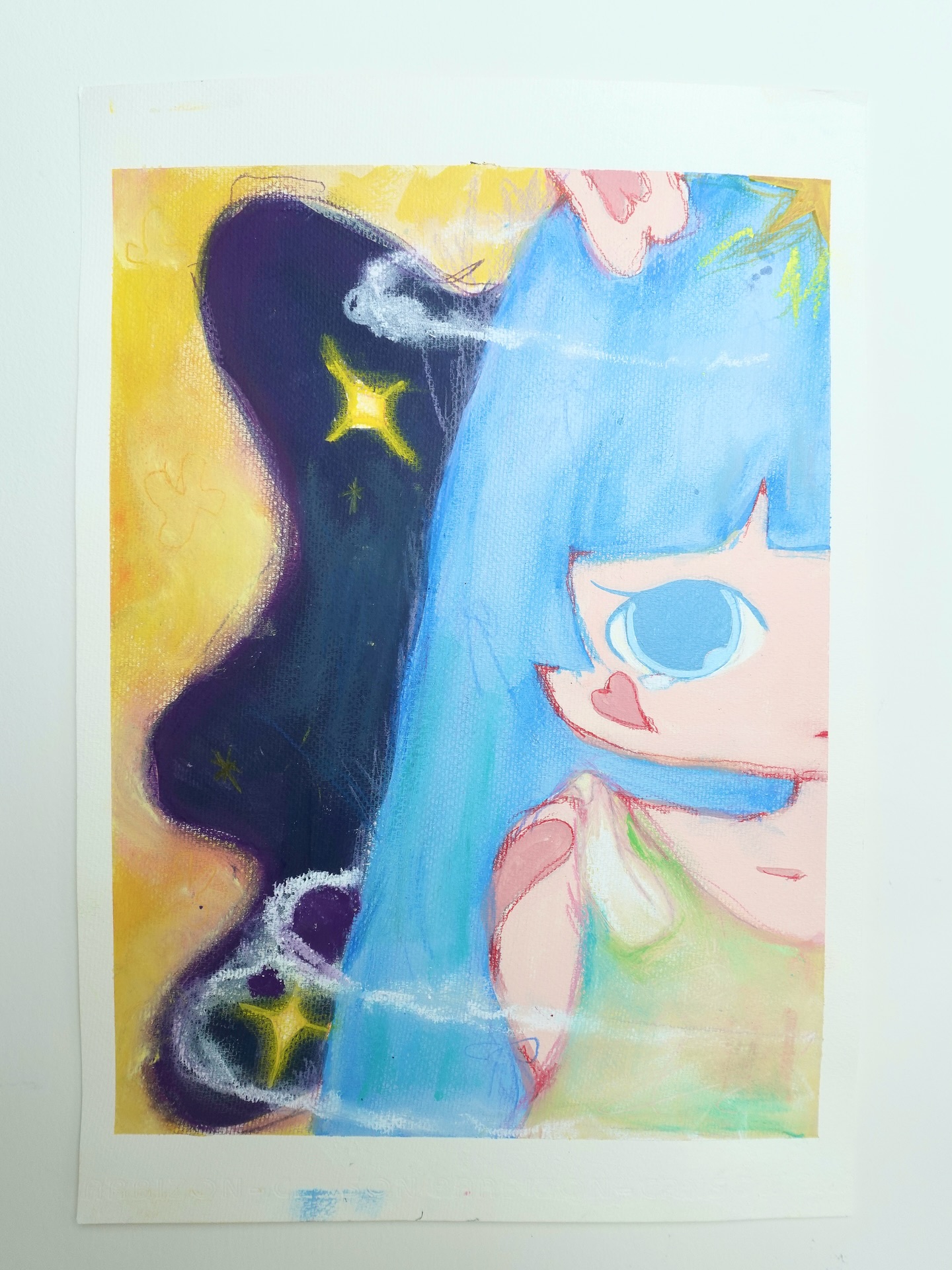 午夜翅膀，張儀君 Luna Cheong，獨角獸女孩 Unicorn Girl，2022
